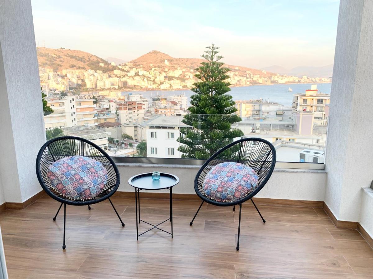 Villa Saral Mar Sarandë Exterior foto