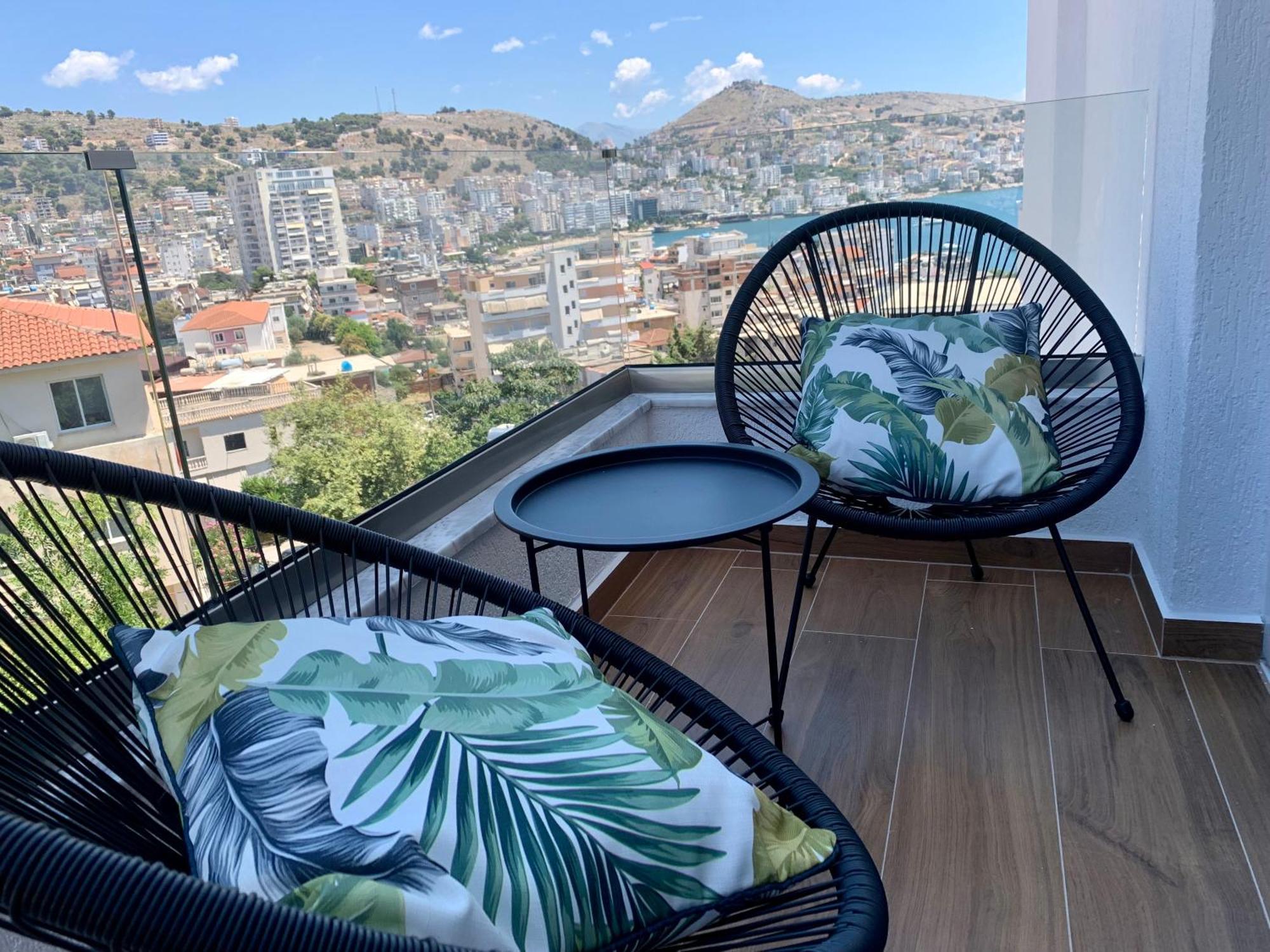 Villa Saral Mar Sarandë Exterior foto